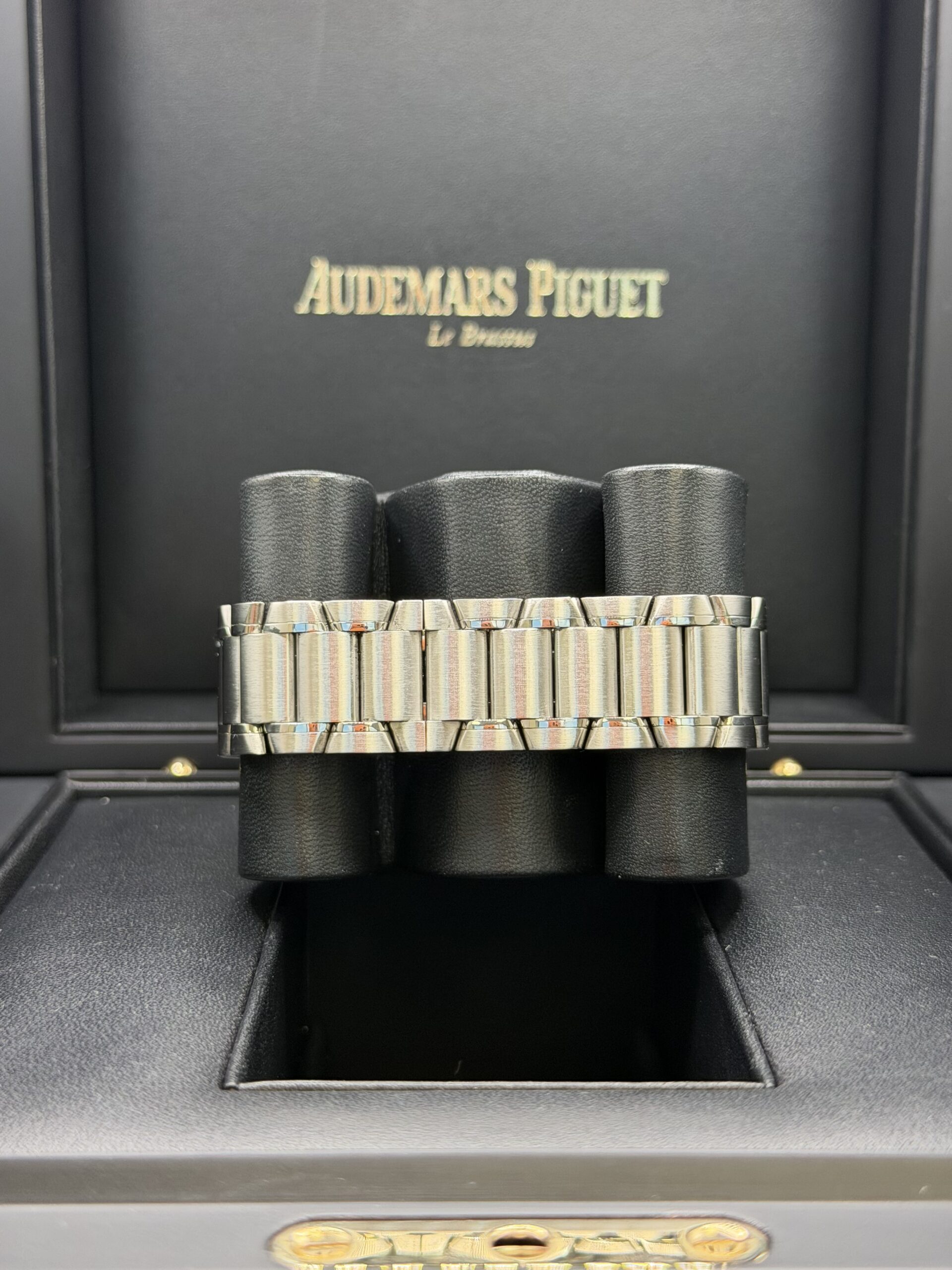 Audemars Piguet Millenary Chronograph Stainless Steel White Arabic Dial 25897ST.OO.1136ST.01