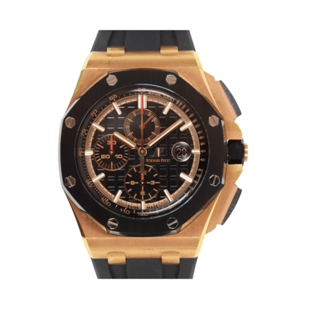 Audemars Piguet Royal Oak Offshore Chronograph Rose Gold Black Dial 26401RO.OO.A002CA.02