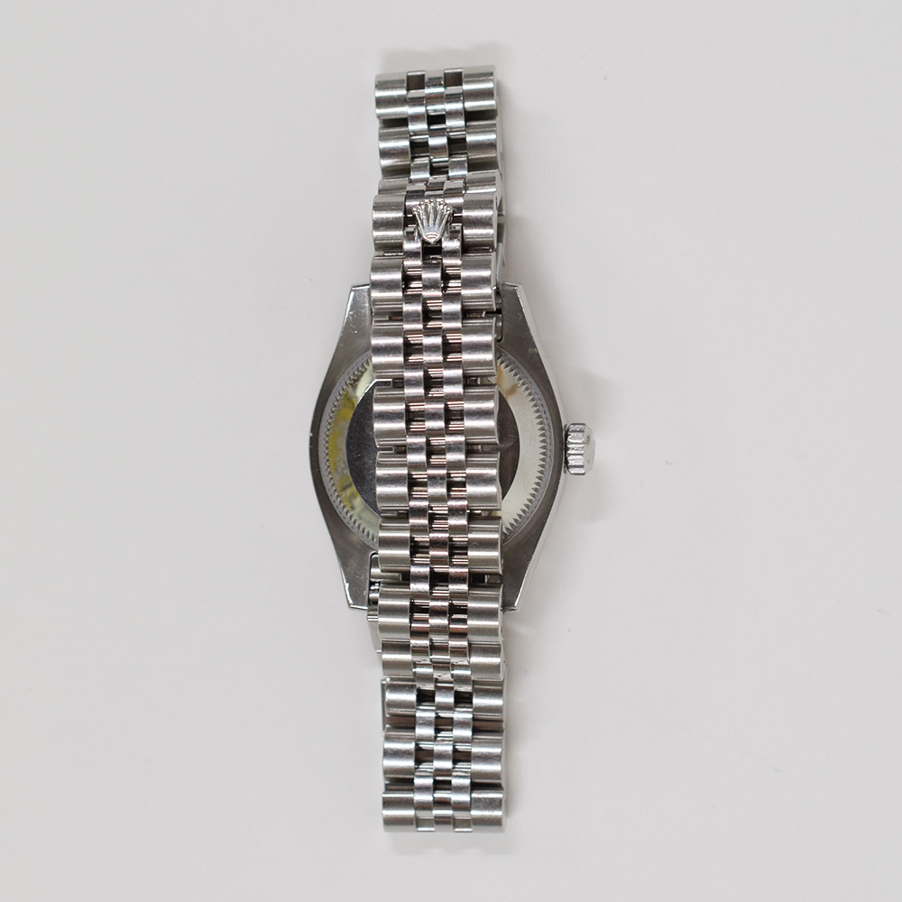 Rolex Lady-Datejust Stainless Steel and White Gold Pink Diamond Dial 179174G