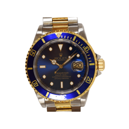 Rolex Submariner Date Stainless Steel Yellow Gold Blue Dial 16613LB