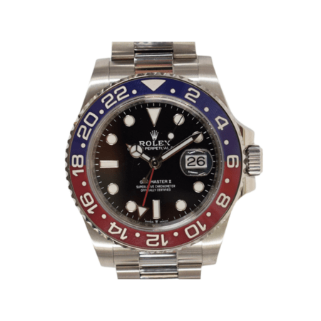Rolex GMT-Master II "Pepsi" Stainless Steel Black Dial 126710BLRO