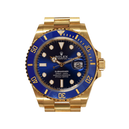 Rolex Submariner Date Yellow Gold Blue Dial 126618LB
