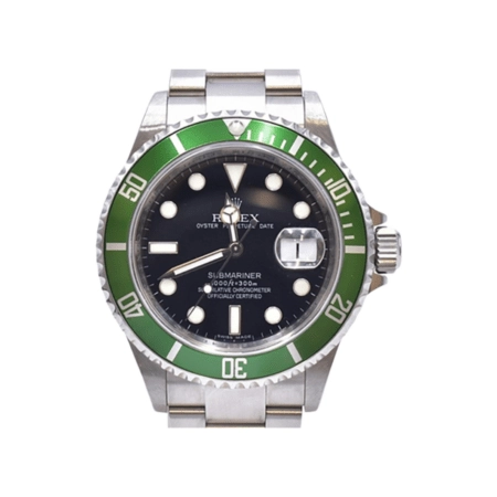 Rolex Submariner Date "Kermit" Stainless Steel Black Dial 16610LV