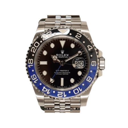 Rolex GMT-Master II Stainless Steel "Batgirl" Black Dial 126710BLNR