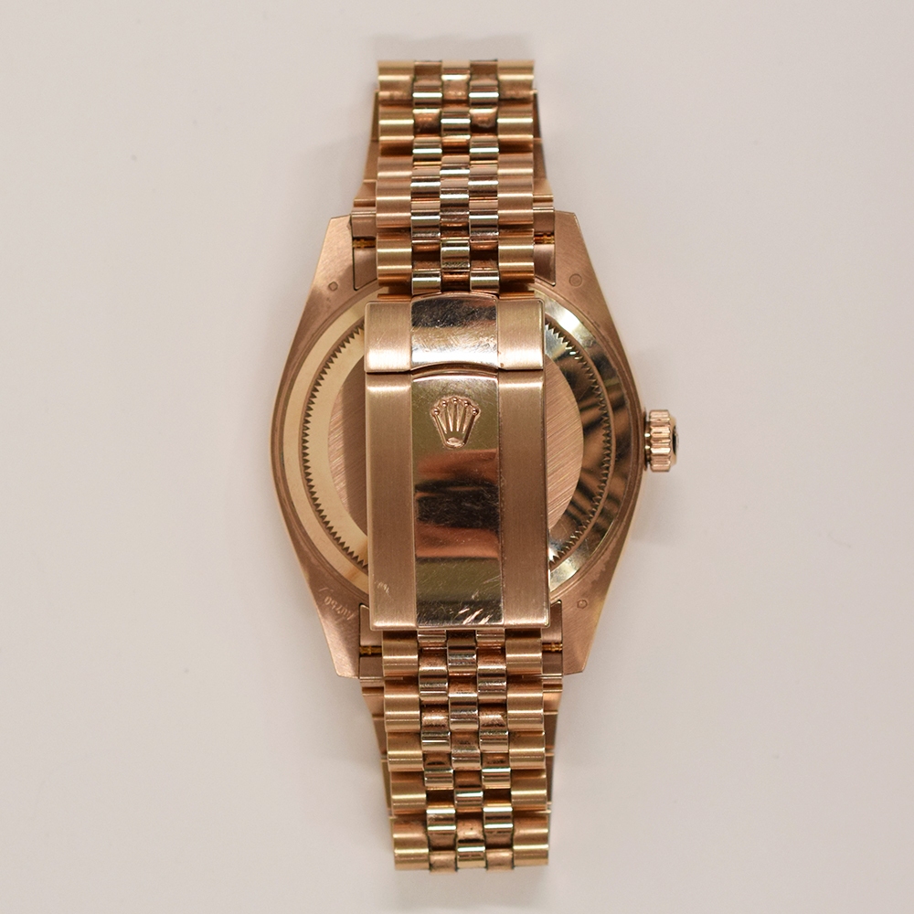 Rolex Sky-Dweller Rose Gold Grey Stick Dial 336935