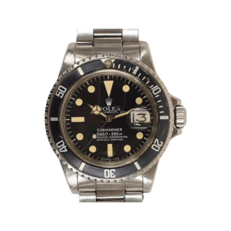 Rolex Submariner Date Stainless Steel Black Dial 1680