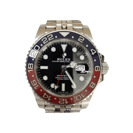 Rolex GMT-Master II "Pepsi" Stainless Steel Black Dial 126710BLRO