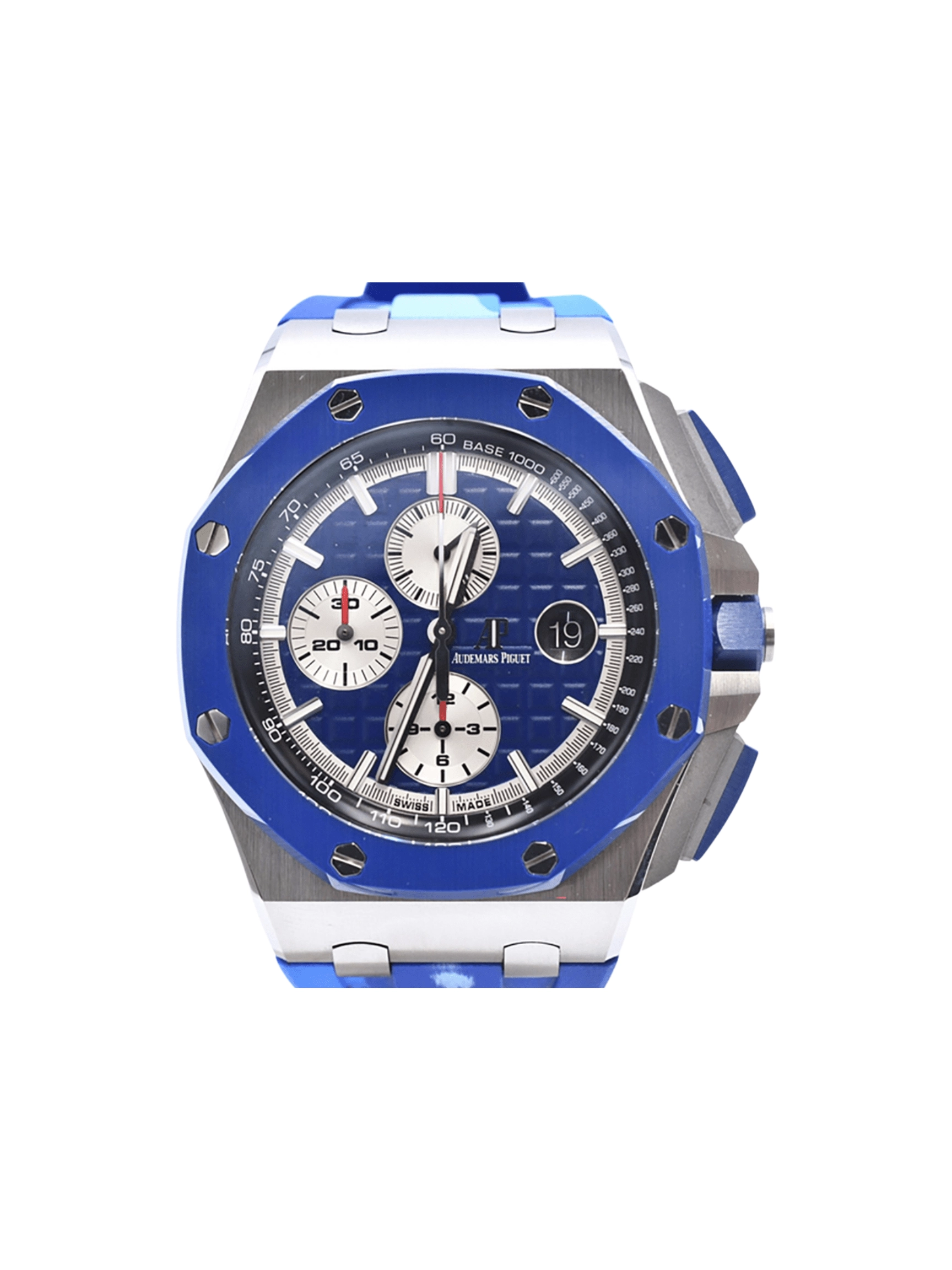 Audemars Piguet Royal Oak Offshore Chronograph Stainless Steel Blue Dial 26400SO.OO.A335CA.01