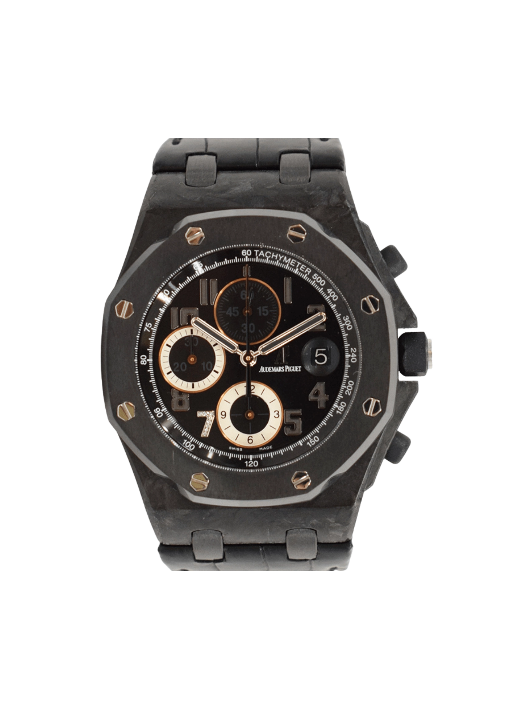 Audemars Piguet Royal Oak Offshore 'Ginza 7' Carbon Black Arabic Dial 26205AU.OO.D002CR.01