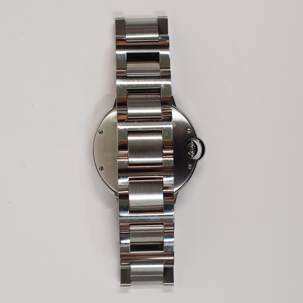 Cartier Ballon Bleu Stainless Steel Silver Roman Dial W6920046