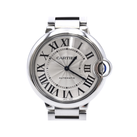 Cartier Ballon Bleu Stainless Steel Silver Roman Dial W6920046