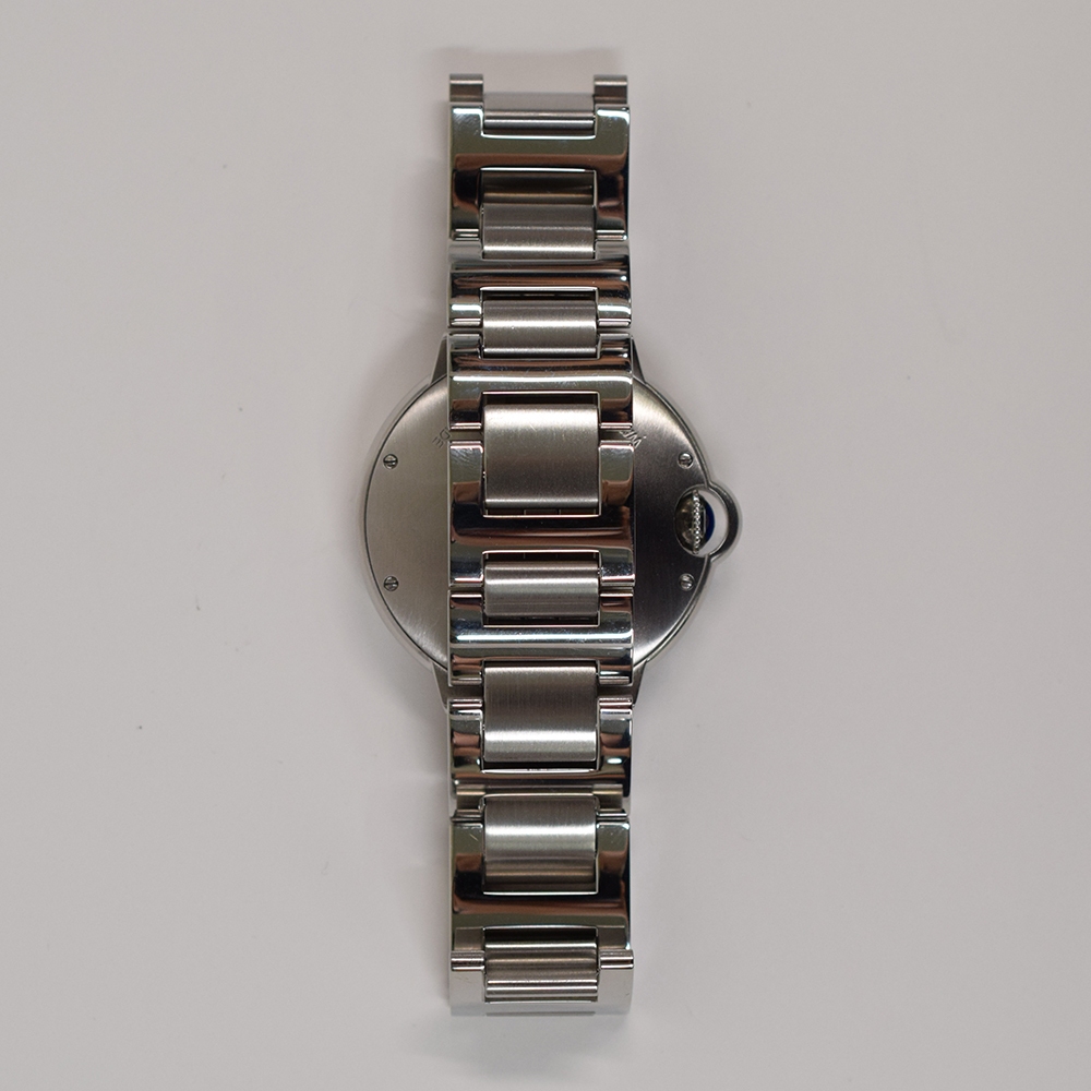Cartier Ballon Bleu Stainless Steel Silver Roman Dial W6920046