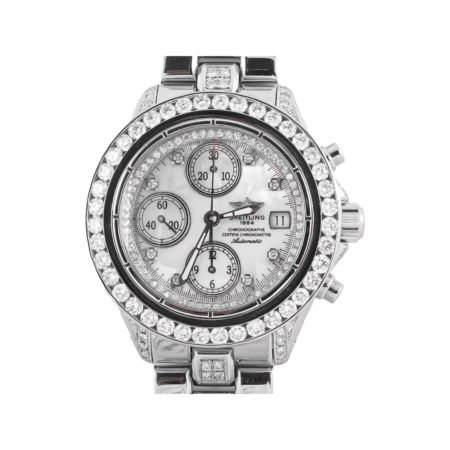 Breitling Colt Chronograph Stainless Steel Diamond Dial A13335