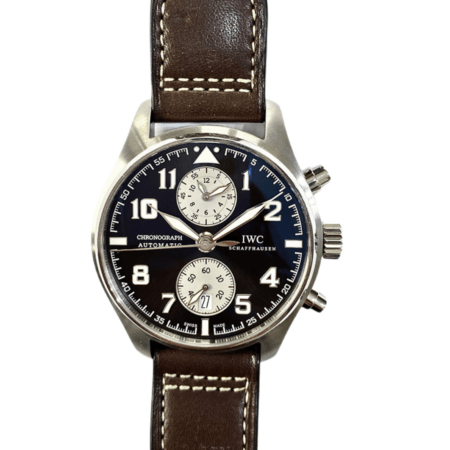 IWC Antoine De Saint Chronograph Stainless Steel Brown Dial IW387806