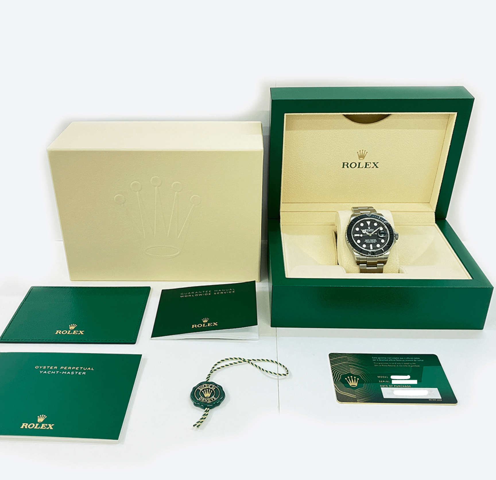 Rolex Yacht-Master 42 Black Dial 226627 Bracelet