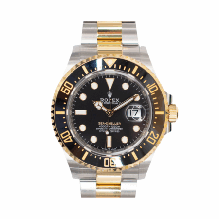 Rolex Sea-Dweller Yellow Gold and Steel Black Dial 126603