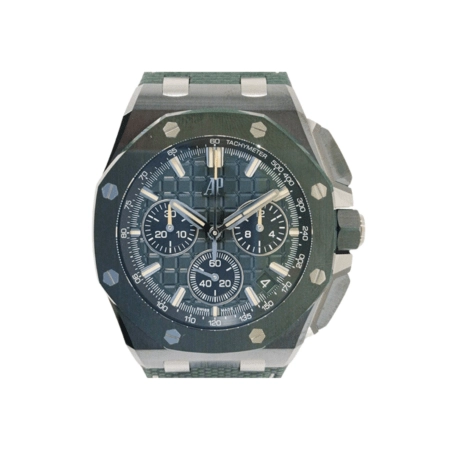 Audemars Piguet Royal Oak Offshore Chronograph Black Ceramic Green Dial 26420CE.OO.A063VE.01
