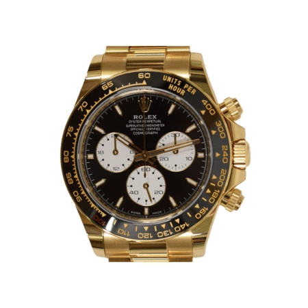 Rolex Daytona "Le Mans" Yellow Gold Black Dial 126528LN