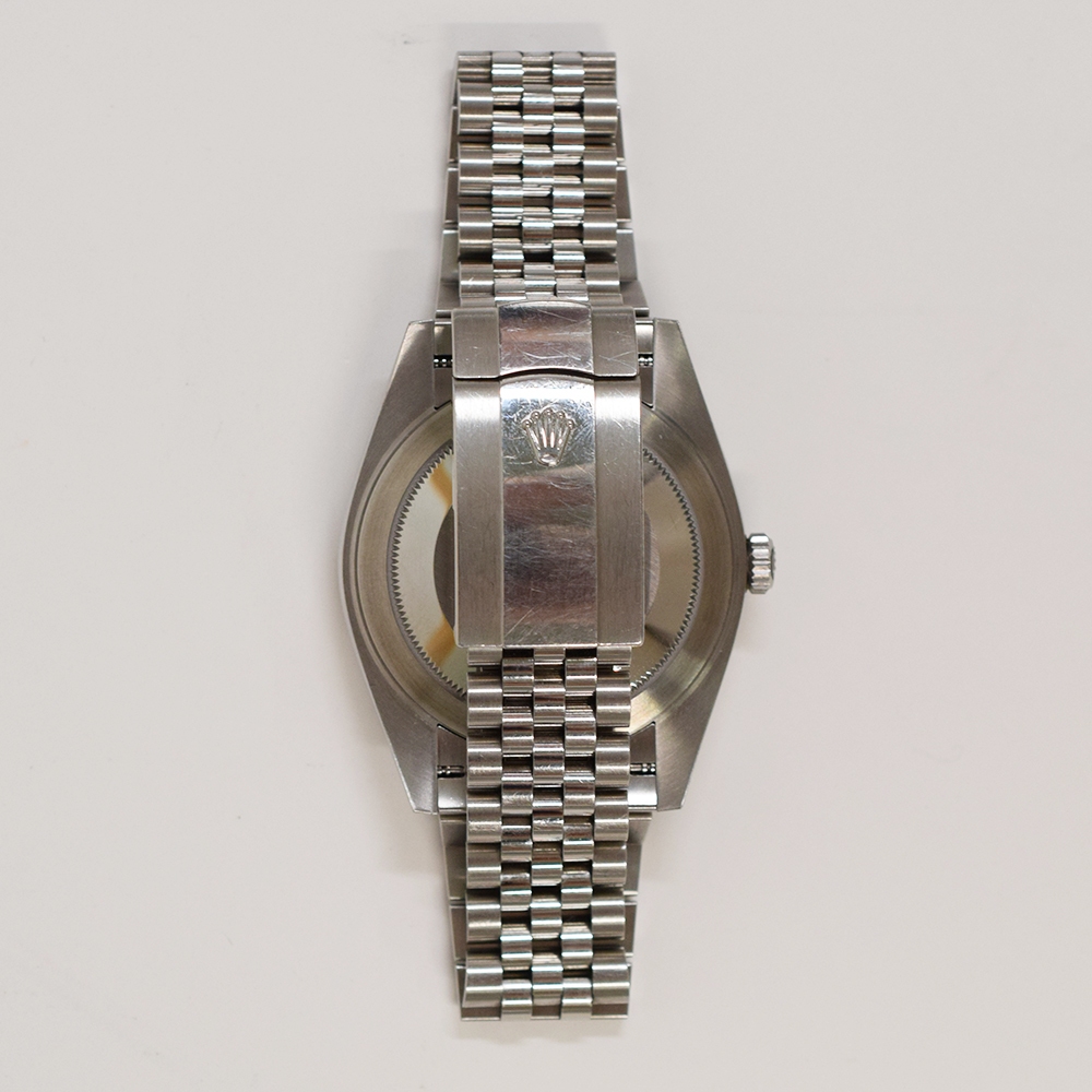 Rolex Datejust Stainless Steel Silver Stick Dial 126300