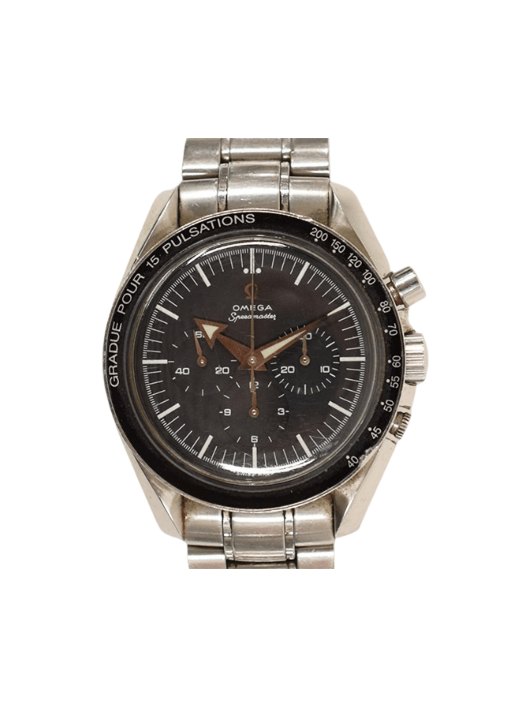 Omega Speedmaster Broad Arrow Stainless Steel Black Dial 3594.5