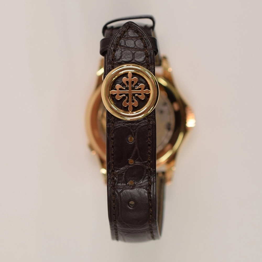 Patek Philippe World Time Complications Yellow Gold Enamel Dial 5131R-011