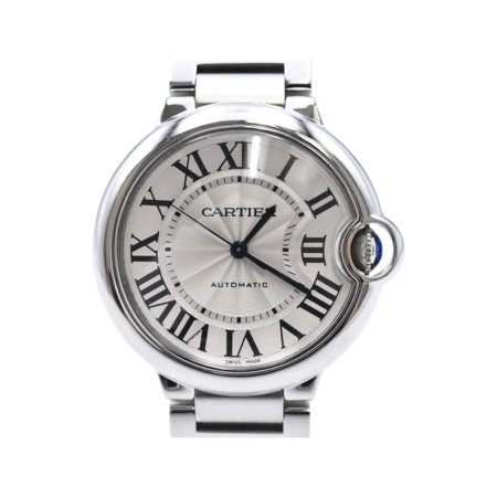 Cartier Ballon Bleu Stainless Steel Silver Roman Dial W6920046