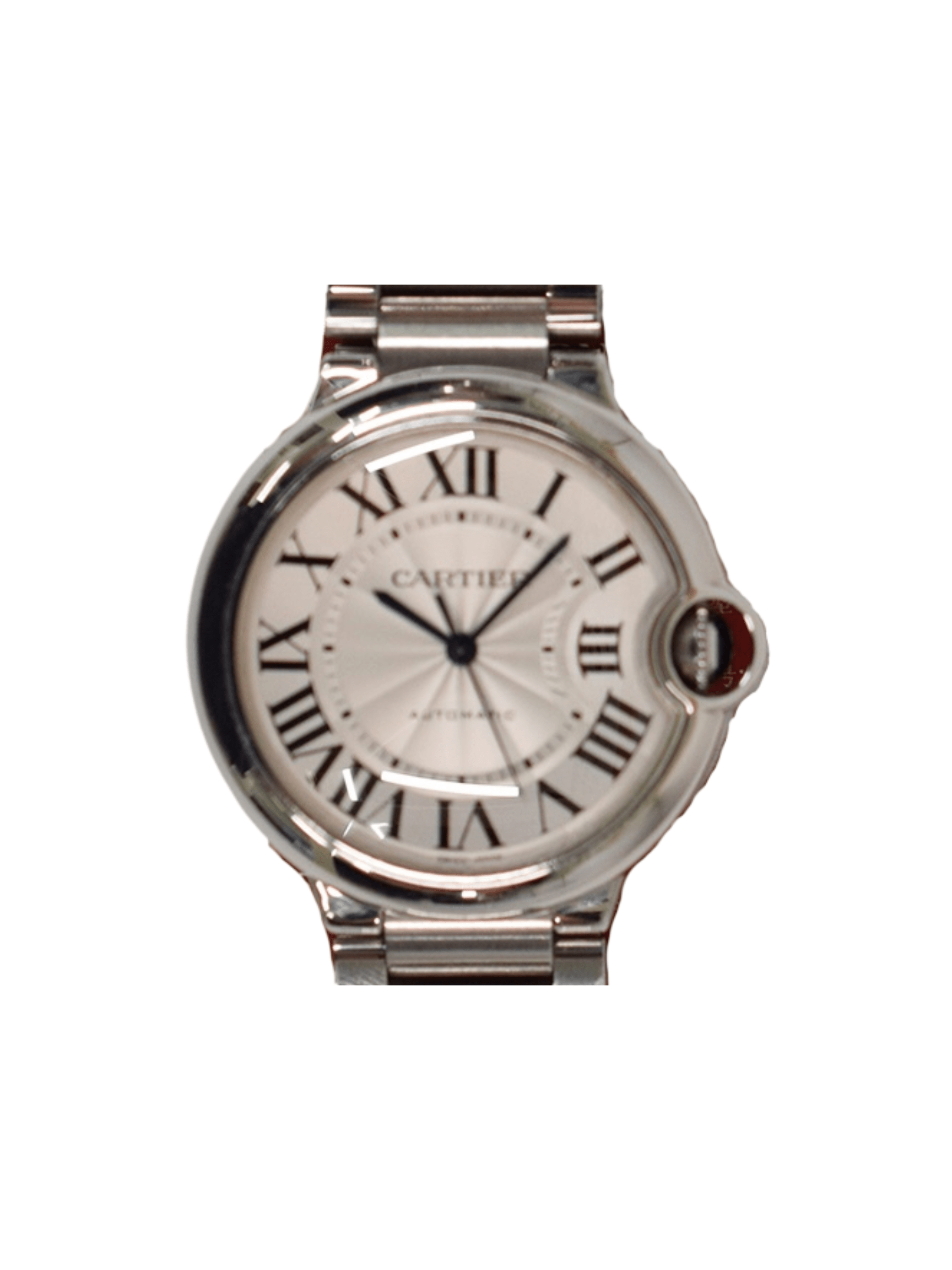 Cartier Ballon Bleu Stainless Steel Silver Roman Dial W6920046
