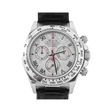 Rolex Daytona White Gold Meteorite Roman Dial 116519