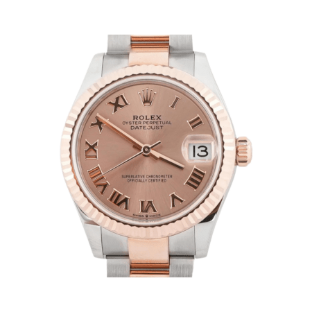 Rolex Datejust 31 Stainless Steel and Rose Gold Rose Roman Dial 278271