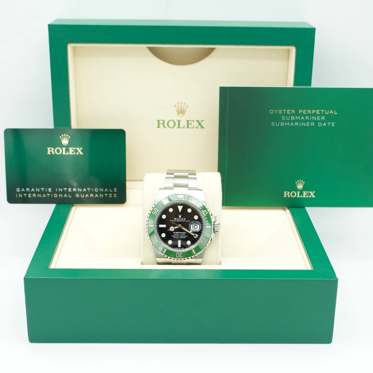 Rolex Submariner Date “Starbucks” Stainless Steel Black Dial 126610LV