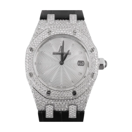 Audemars Piguet Royal Oak Lady White Gold MOP Diamond Dial 67605BC.ZZ.D070SU.01
