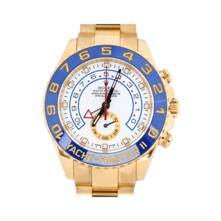 Rolex Yacht-Master II Yellow Gold White Dial 116688