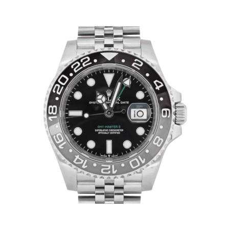 Rolex GMT-Master II "Bruce Wayne" Stainless Steel Black Dial 126710GRNR