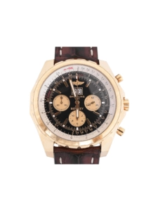 Breitling Bentley 6.75 Rose Gold Black Dial H44363