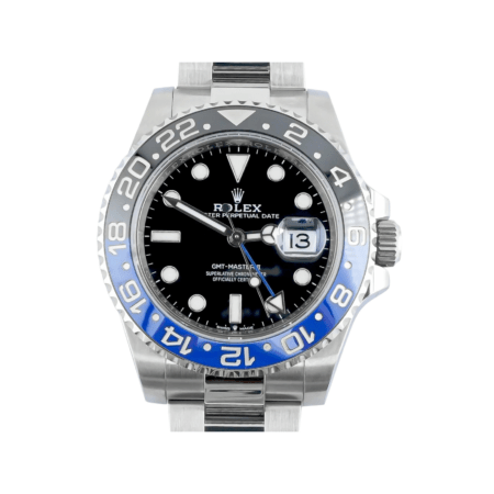 Rolex GMT-Master II "Batman" Stainless Steel Black Dial 126710BLNR
