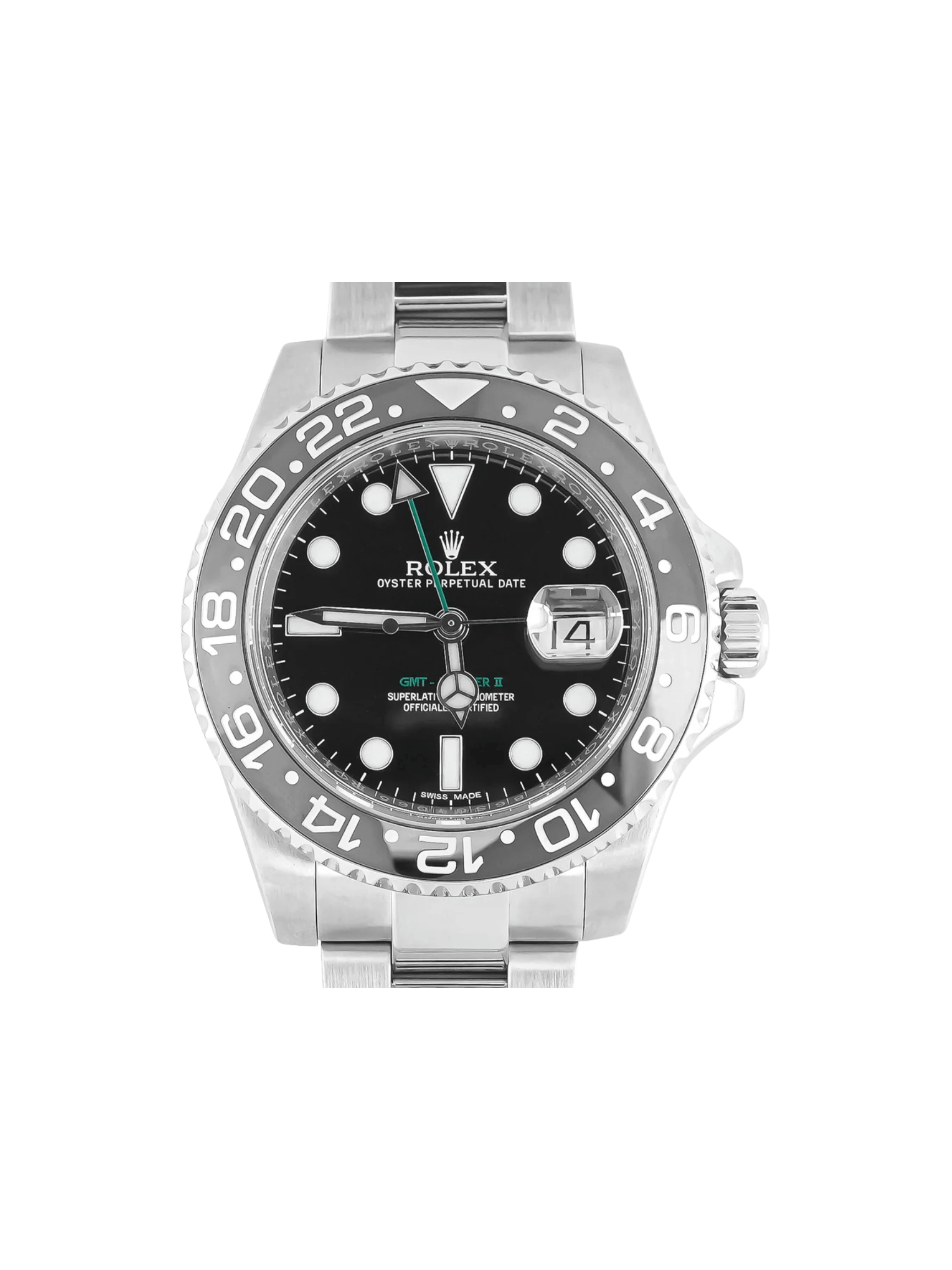 Rolex GMT-Master II Stainless Steel Black Dial 116710LN