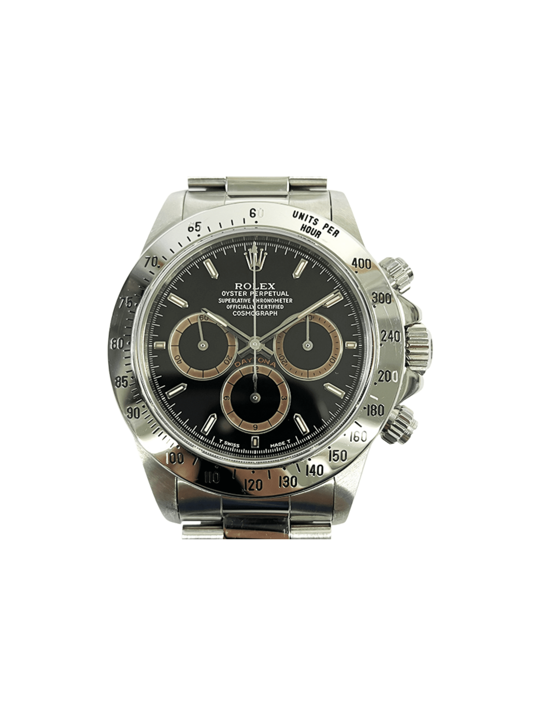 Rolex Daytona "Zenith Movement" Stainless Steel Black Dial 16520