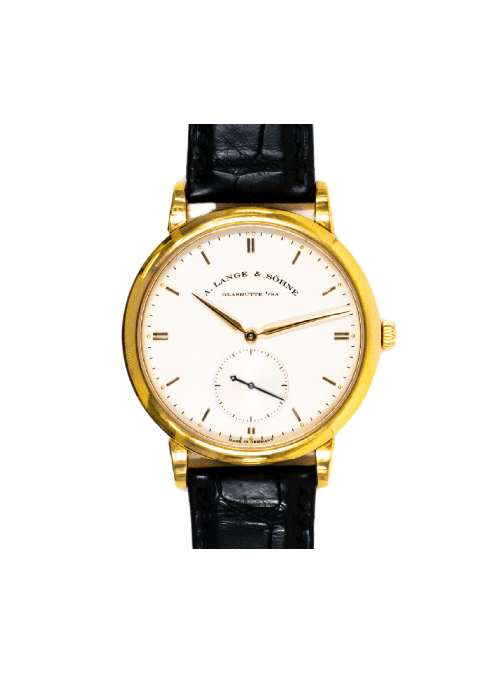 A. Lange & Söhne Saxonia Rose Gold Silver Dial 307.032