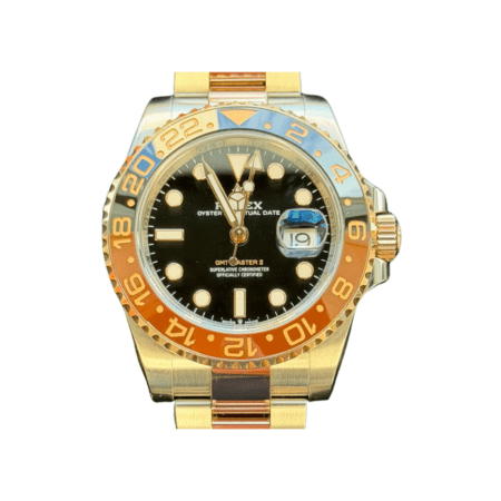 Rolex GMT-Master II “Root Beer” Stainless Steel and Rose Gold Black Dial 126711CHNR