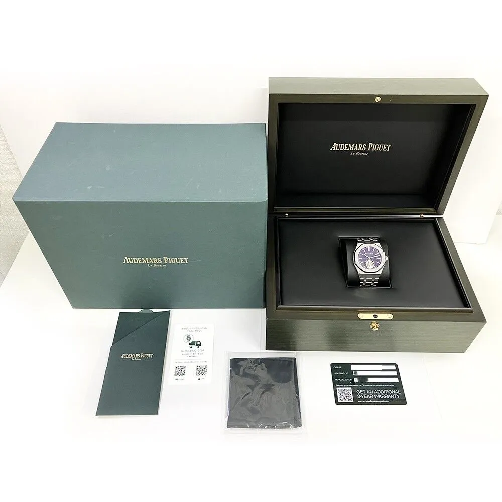 Audemars Piguet Royal Oak Tourbillon Stainless Steel Purple Dial 26660ST.OO.1356ST.01
