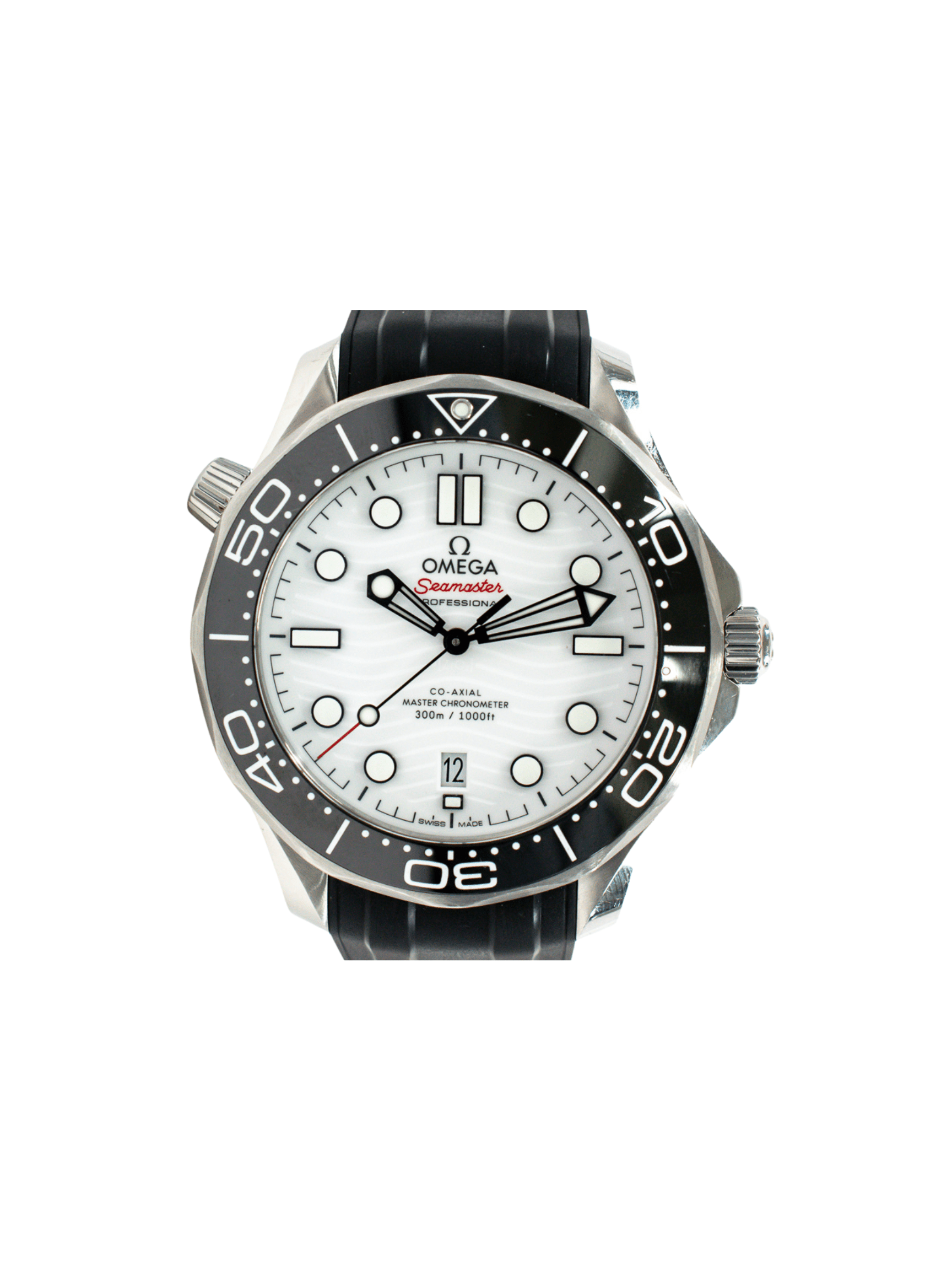 Omega Seamaster Diver 300 M Stainless Steel White Dial 210.32.42.20.04.001