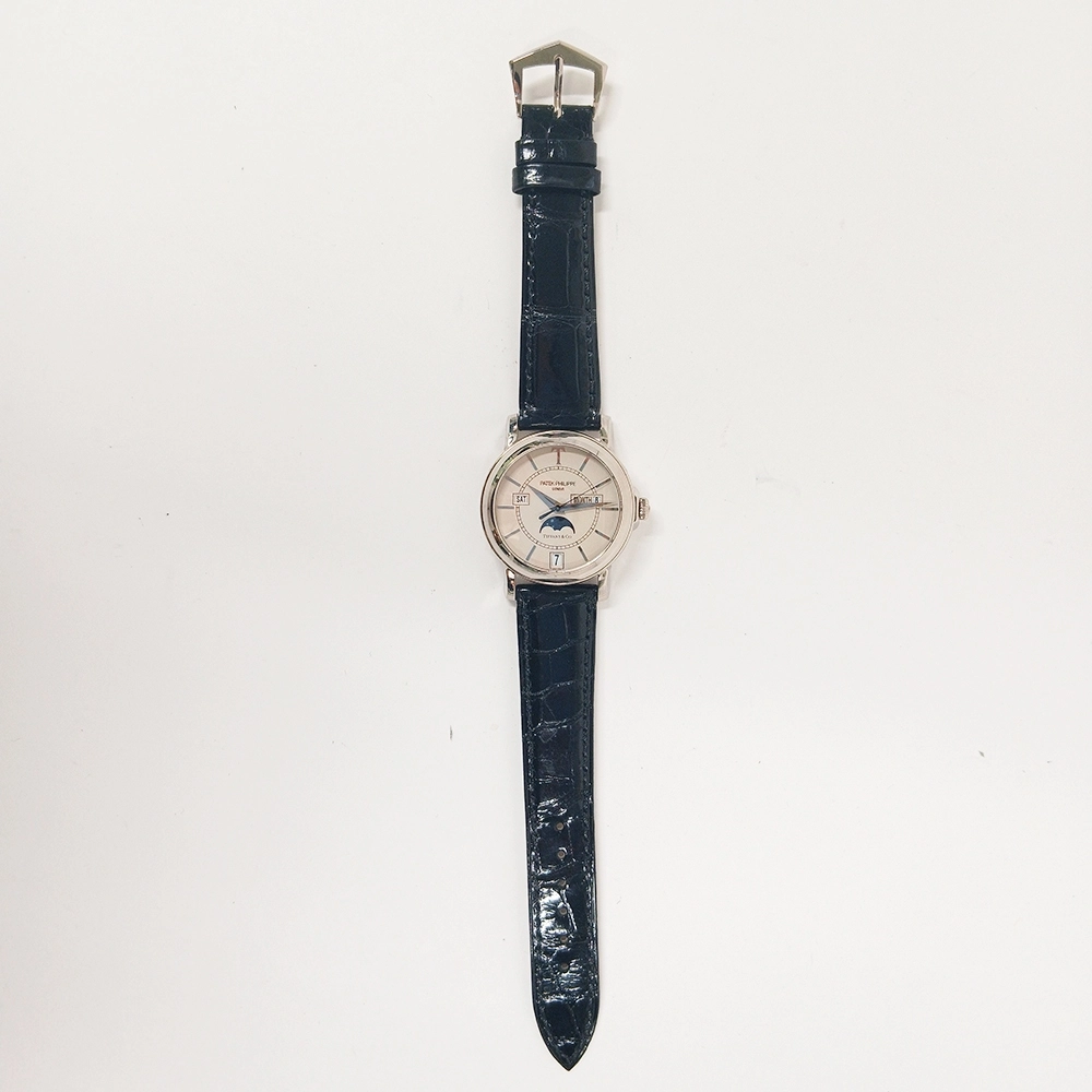 Patek Philippe Annual Calendar White Gold Ivory Stick Dial 5150G