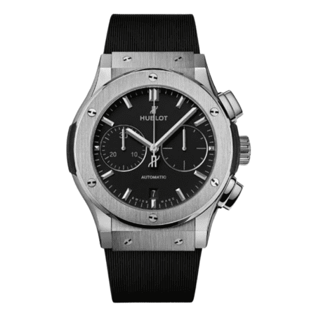Hublot Classic Fusion Chronograph Titanium Black and Black Dial 521.NX.1171.RX