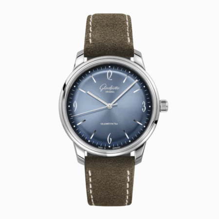 Glashütte Original Sixties Stainless Steel Blue Stick Dial 13952140204