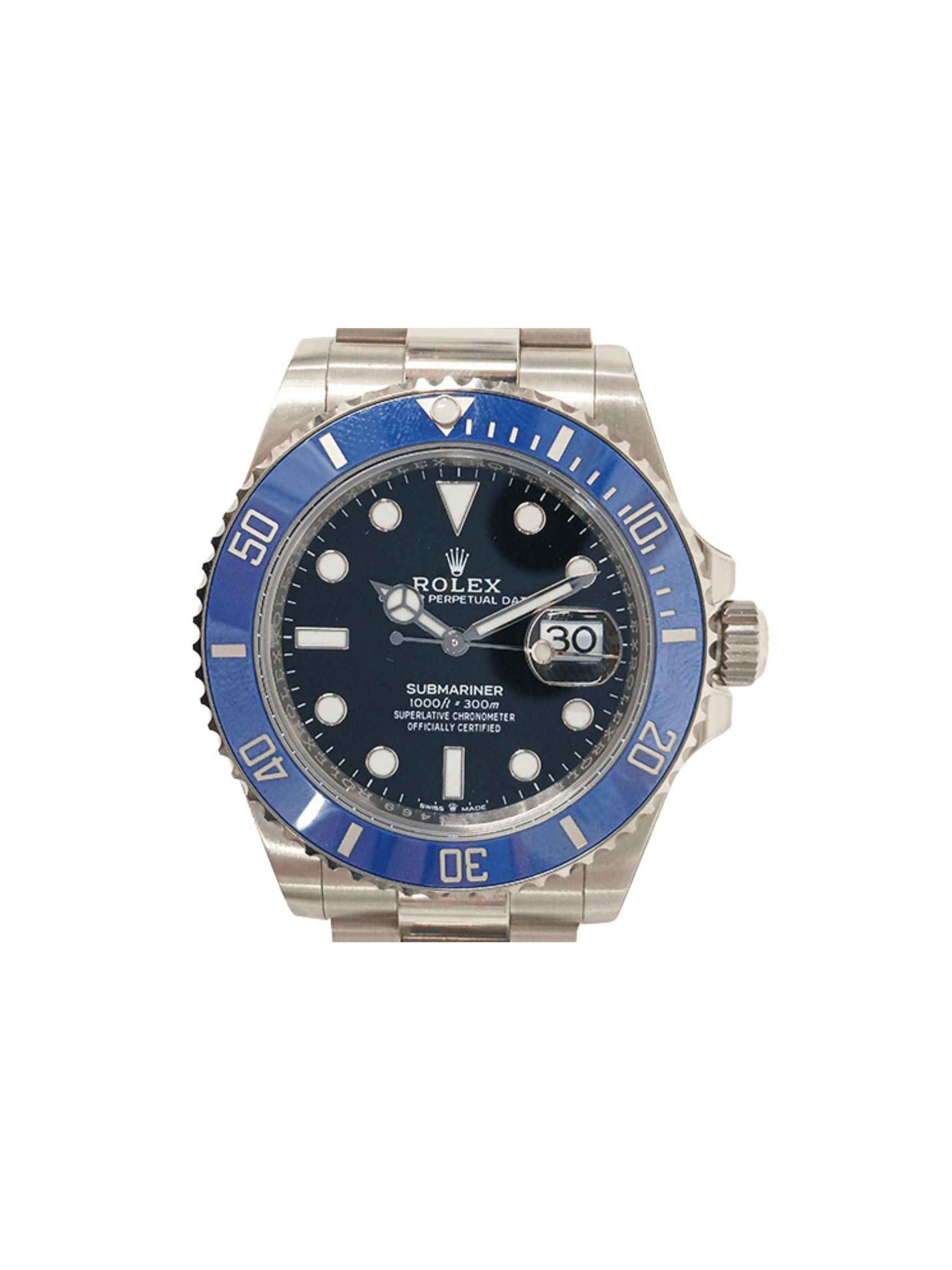 Rolex Submariner Date White Gold Black Dial 126619LB