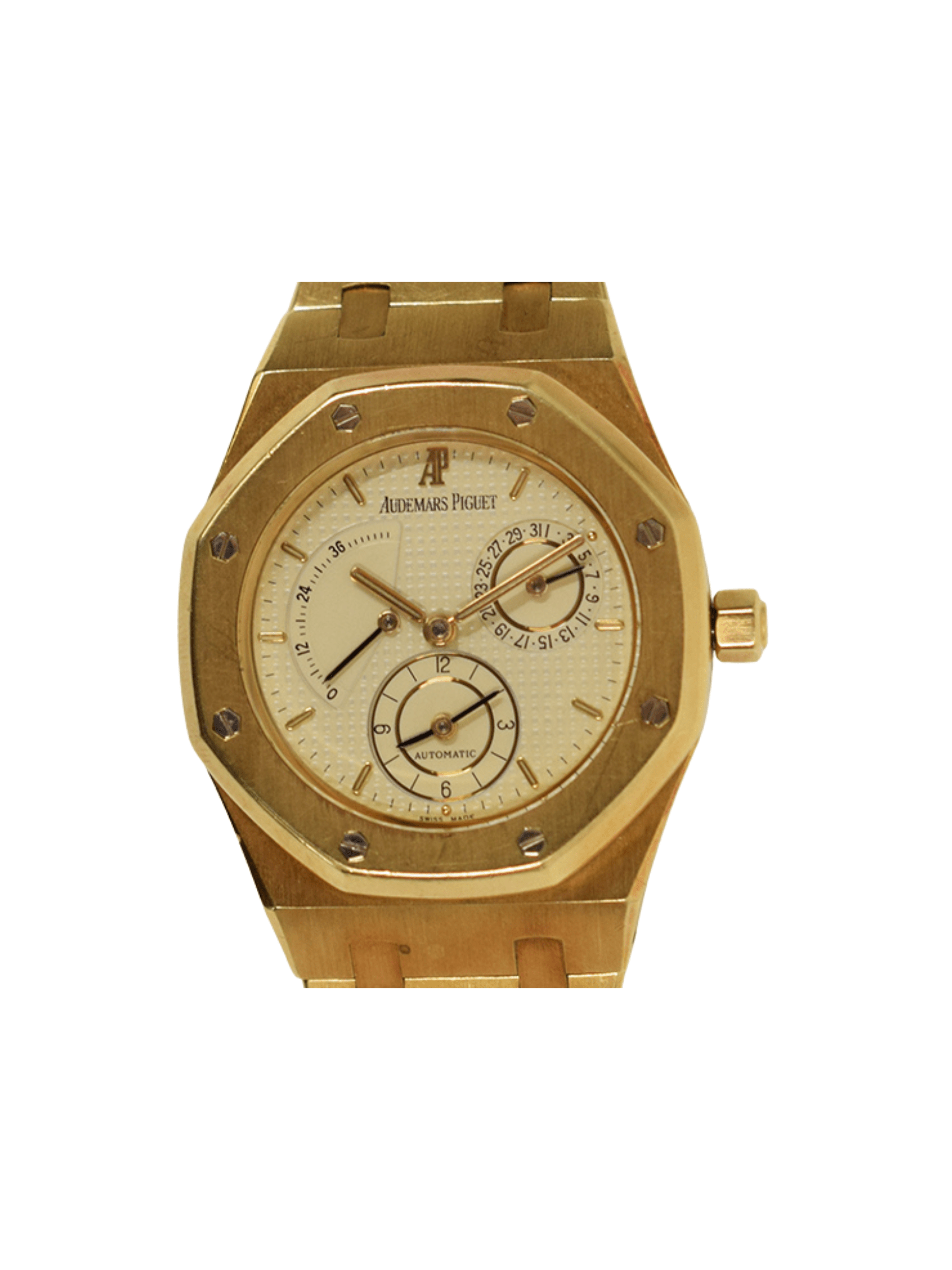 Audemars Piguet Royal Oak Dual Time 36mm Yellow Gold Ivory Dial 25730BA.OO.0789BA.06