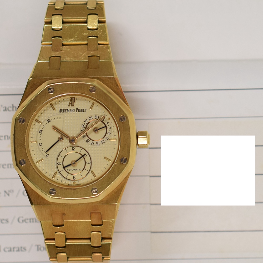 Audemars Piguet Royal Oak Dual Time 36mm Yellow Gold Ivory Dial 25730BA.OO.0789BA.06
