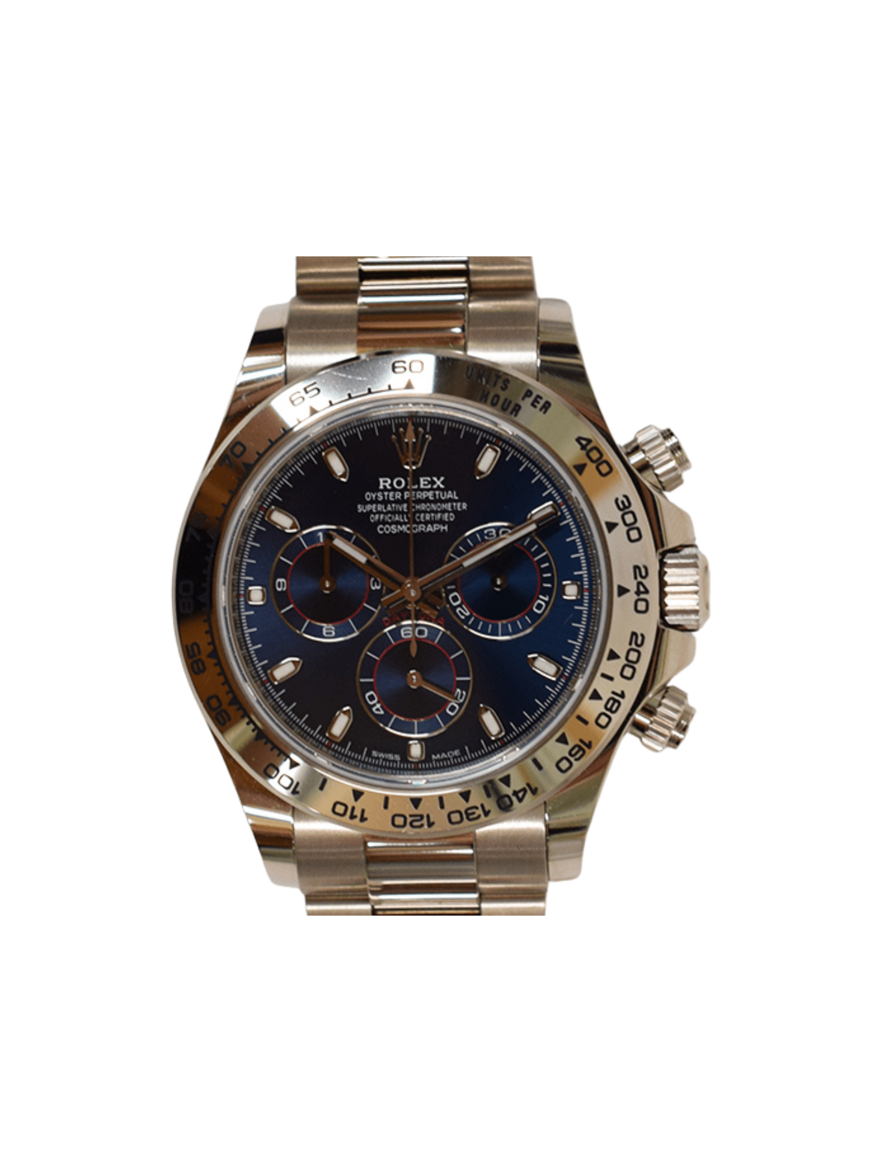 Rolex Daytona White Gold Blue Dial 116509