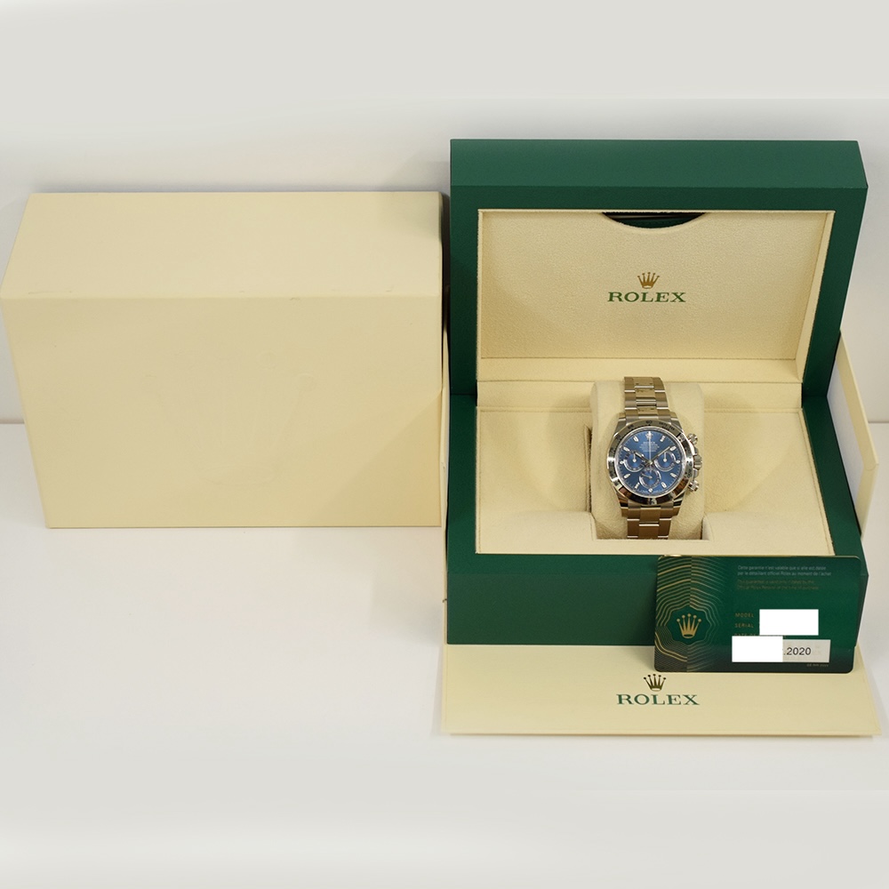 Rolex Daytona White Gold Blue Dial 116509