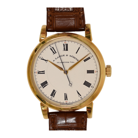 A. Lange & Söhne Richard Lange Yellow Gold White Roman Dial 232.021